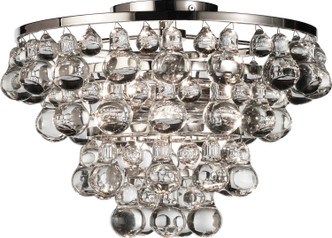 Robert Abbey - S1002 - Two Light Flushmount - Bling - Polished Nickel