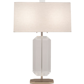 Robert Abbey - S1196 - Two Light Table Lamp - Jacqueline - Polished Nickel w/Clear Crystal