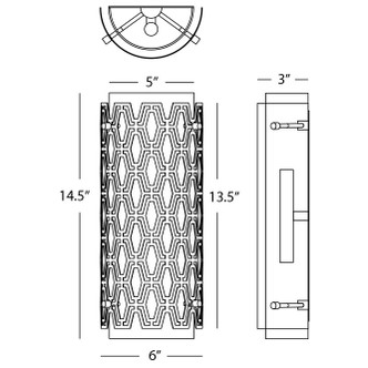Marcel Two Light Wall Sconce (S202)