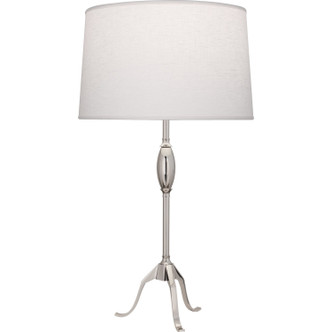 Robert Abbey - S465 - One Light Table Lamp - Grace - POLISHED NICKEL