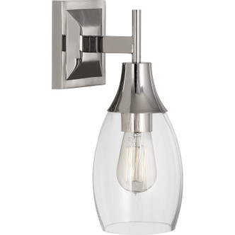 Robert Abbey - S484 - One Light Wall Sconce - Grace - Polished Nickel