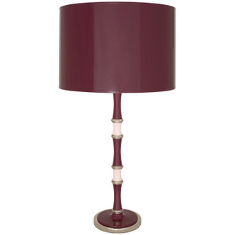 Robert Abbey - SM72RWX - One Light Table Lamp - Kane - Sugar Plum/Rose Water w/Polished Nickel
