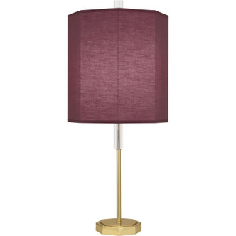 Robert Abbey - VW04 - One Light Table Lamp - Kate - Modern Brass w/ Clear Crystal
