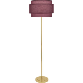 Robert Abbey - VW132 - One Light Floor Lamp - Decker - Modern Brass