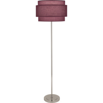 Robert Abbey - VW133 - One Light Floor Lamp - Decker - Polished Nickel