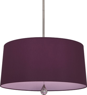 Robert Abbey - WB334 - Three Light Pendant - Williamsburg Custis - Polished Nickel