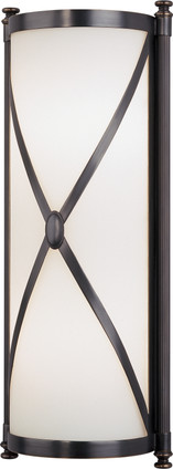 Robert Abbey - Z1986 - Two Light Wall Sconce - Chase - Deep Patina Bronze Robert Abbey - Z1986 - Two Light Wall Sconce - Chase - Deep Patina Bronze