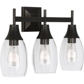 Robert Abbey - Z486 - Three Light Wall Sconce - Grace - Deep Patina Bronze