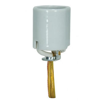 Satco - 80-1317 - Socket - Glazed White