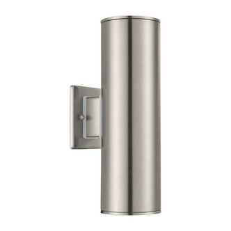 Eglo USA - 200029A - Two Light Outdoor Wall Mount - Ascoli - Stainless Steel