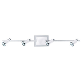Eglo USA - 200099A - Four Light Fixed Track Light - Eridan - Chrome/Shiny White