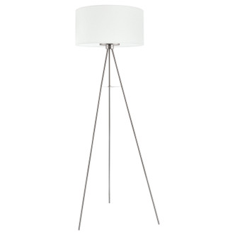 Eglo USA - 202343A - One Light Floor Lamp - Fondachelli - Matte Nickel