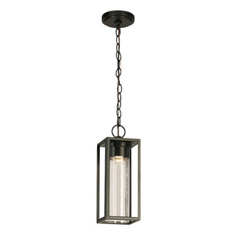 Eglo USA - 204707A - LED Outdoor Pendant - Walker Hill - Matte Black