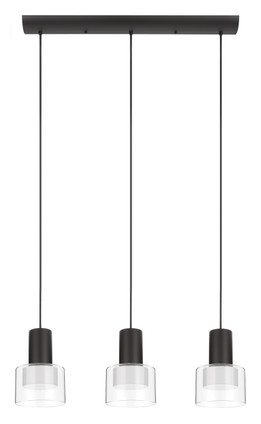 Eglo USA - 204822A - LED Pendant - Molineros - Black