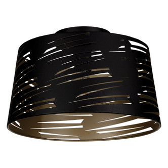 Eglo USA - 206306A - One Light Ceiling Mount - Akers Mill - Black