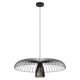 Eglo USA - 390216A - One Light Chandelier - Champerico - Black