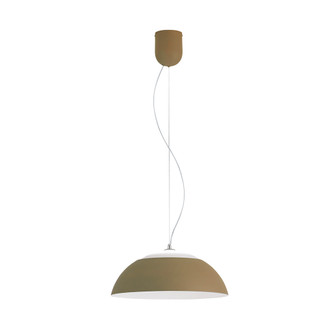 Eglo USA - 39293A - LED Pendant - Marghera - Taupe /White