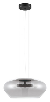 Eglo USA - 39658A - Three Light Pendant - Priorat - Black