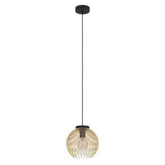 Eglo USA - 900166A - One Light Pendant - Venezuela - Black