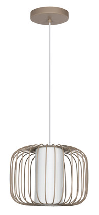 Eglo USA - 900867A - One Light Pendant - Terrarosa - Light Sand