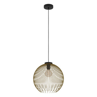 Eglo USA - 901003A - One Light Pendant - Venezuela - Black
