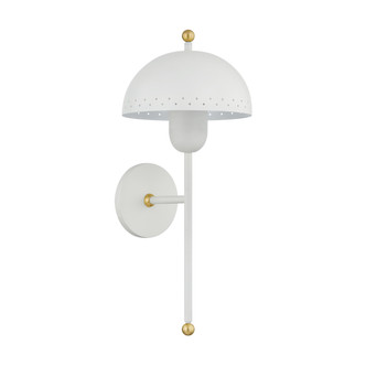 Mitzi - H885101-AGB/SWH - One Light Wall Sconce - Jojo - Aged Brass
