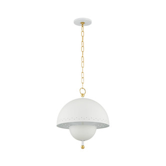 Mitzi - H885702-AGB/SWH - Two Light Pendant - Jojo - Aged Brass/Soft White