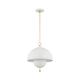 Mitzi - H885702-AGB/SWH - Two Light Pendant - Jojo - Aged Brass
