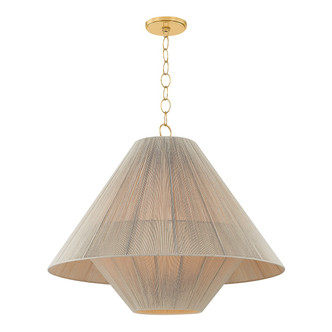 Mitzi - H988701L-AGB - One Light Pendant - Eleanor - Aged Brass Mitzi - H988701L-AGB - One Light Pendant - Eleanor - Aged Brass