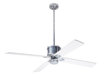 Modern Fan Co - IND-GV-50-WH-NL-WC - 50Ceiling Fan - Industry DC - Galvanized