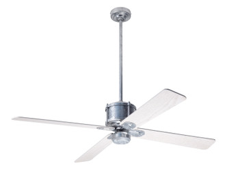 Modern Fan Co - IND-GV-50-WW-NL-RC - 50Ceiling Fan - Industry DC - Galvanized