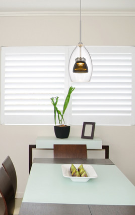 Dimmable with Lutron Brand Dimmers: DVCL-153P, SCL LED Mini Pendant (UP-128-CL-SMOCL)