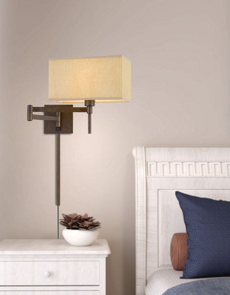 Robson One Light Swing Arm Wall Lamp (WL-2930-RU) Robson One Light Swing Arm Wall Lamp (WL-2930-RU)