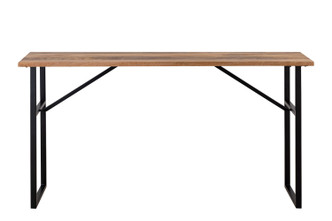 Canarm - 9000M - Console Table - Deven - Natural Wood And Black