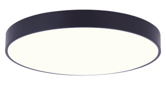 Canarm - DL-12F-25WS-BK-C - LED Flush Mount - Luna - Matte Black