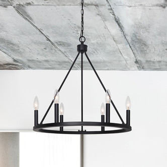 Mara Six Light Chandelier (ICH2033B06BK26)