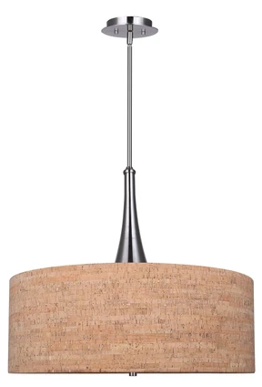 Eden Three Light Chandelier (ICH2120B03BN22)