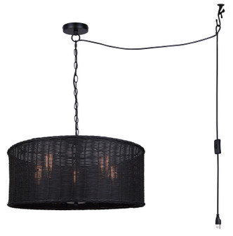 Canarm - ICH2177B05BK23 - Five Light Chandelier - Granna - Black