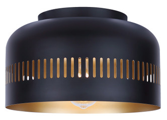 Canarm - IFM1207A13BK - One Light Flush Mount - Miles - Matte Black