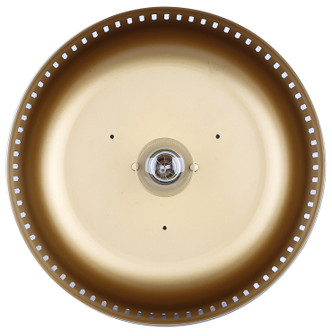 Miles One Light Flush Mount (IFM1207A13BK)
