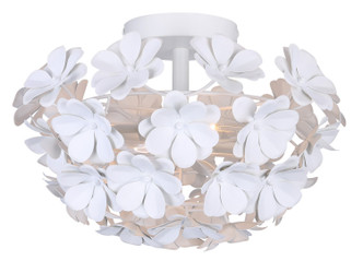 Canarm - IFM2022B14WH - Two Light Flush Mount - Cassia - White