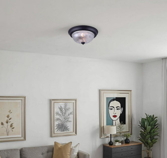 Ifm213Mbk-Rgc Two Light Flush Mount (IFM213MBK-RGC)