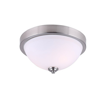 Canarm - IFM578A13BN - Two Light Flush Mount - River - Brushed Nickel