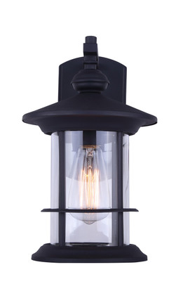 Canarm - IOL124BK - One Light Outdoor Downlight - Treehouse - Black
