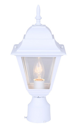 Canarm - IOL1311 - One Light Outdoor Post Mount - White