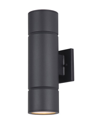 Canarm - IOL573BK - Two Light Outdoor Lantern - Taylin - Black