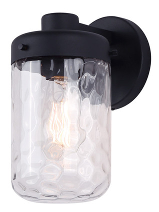 Canarm - IOL637BK - One Light Outdoor Lantern - Juno - Black