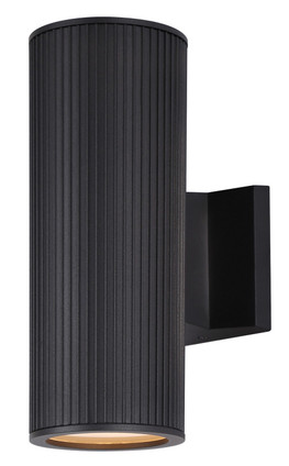 Canarm - IOL639BK - Two Light Outdoor Lantern - Rexton - Black