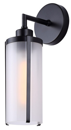 Canarm - IOL653BK - One Light Outdoor Lantern - Beau - Black
