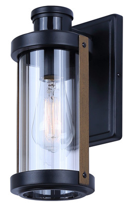 Canarm - IOL713BK - One Light Outdoor Wall Mount - Maddox - Black
